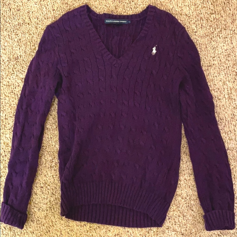 Ralph Lauren Purple sweater